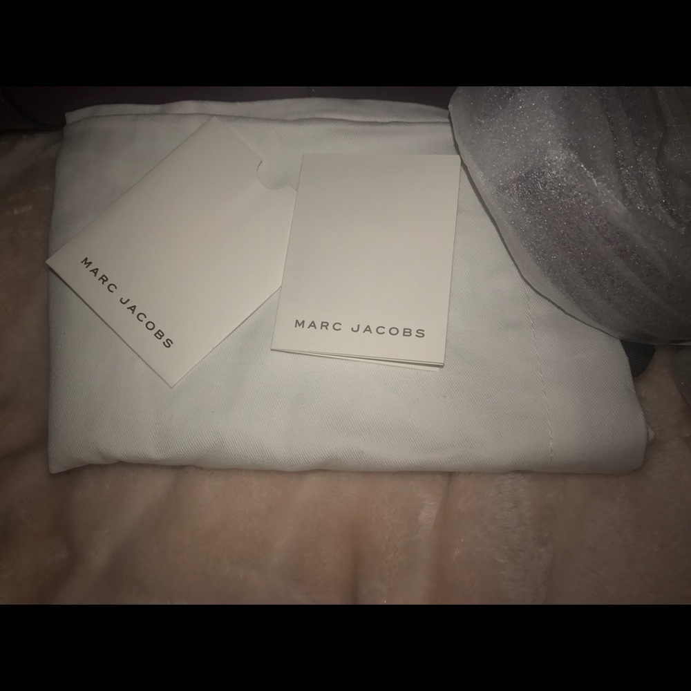 Marc Jacobs Purple Pebble Leather Handbag - Picture 8 of 8